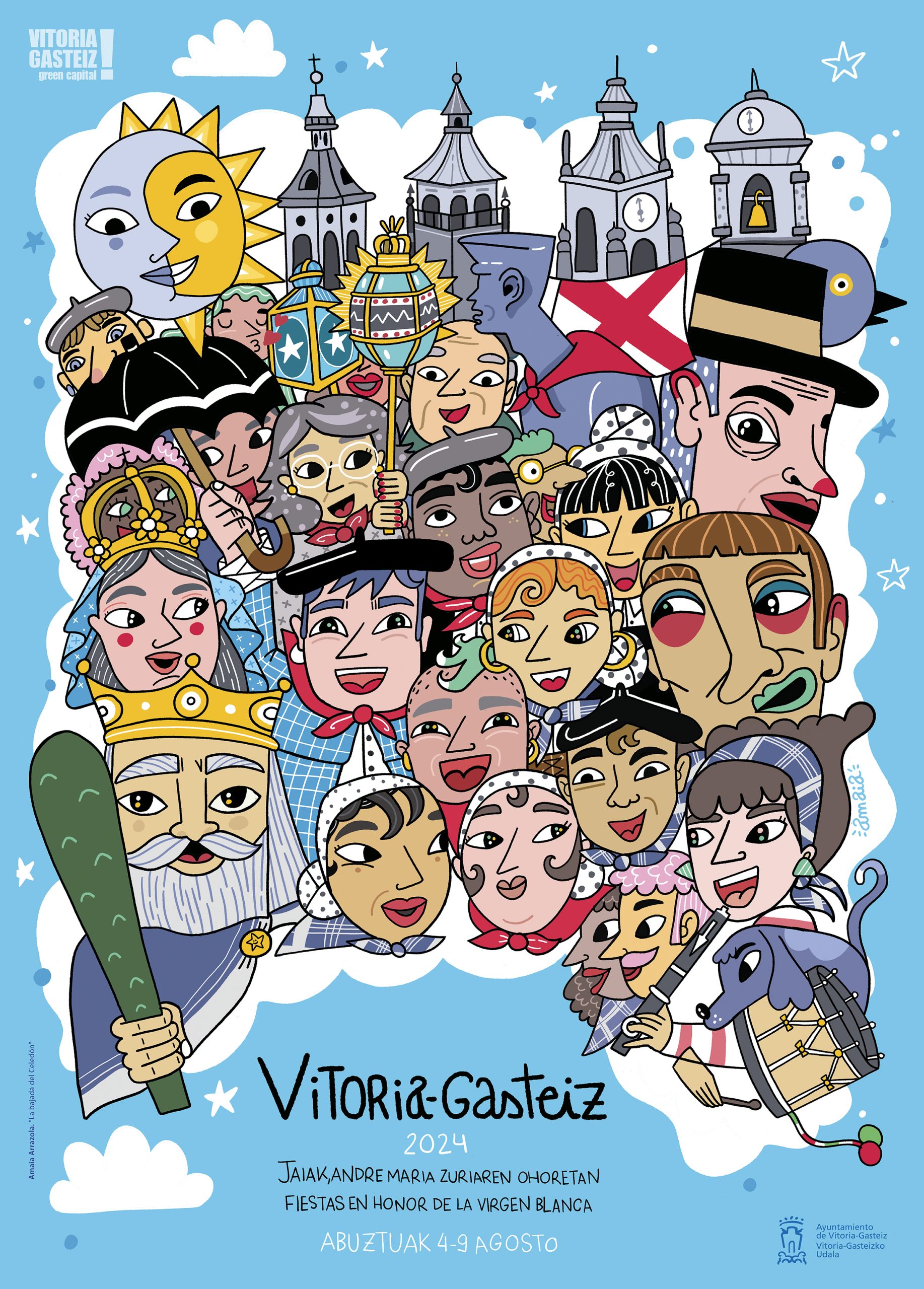 Fiestas en honor de la Virgen Blanca  